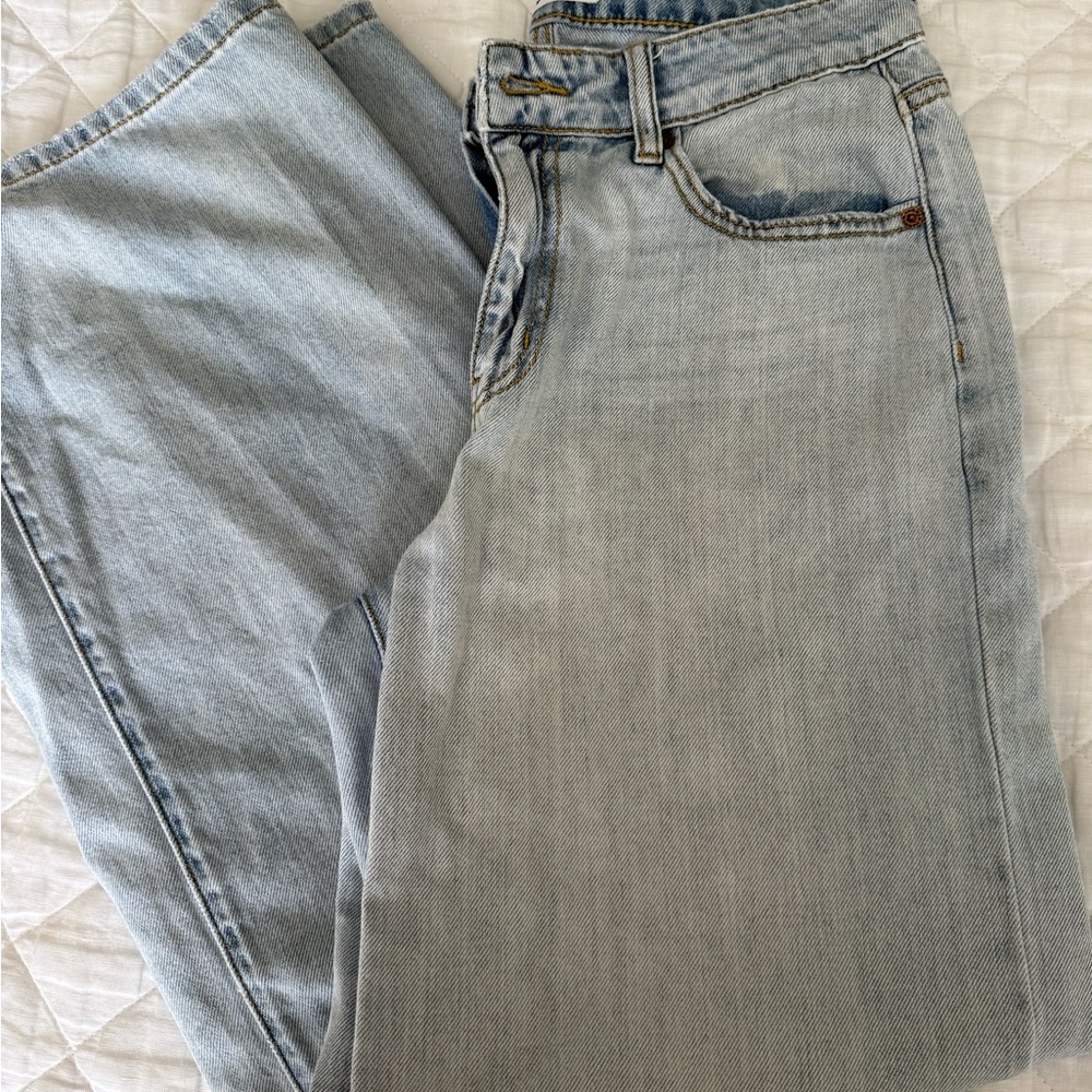 RSQ Light Blue Flare & Wide Leg Jeans